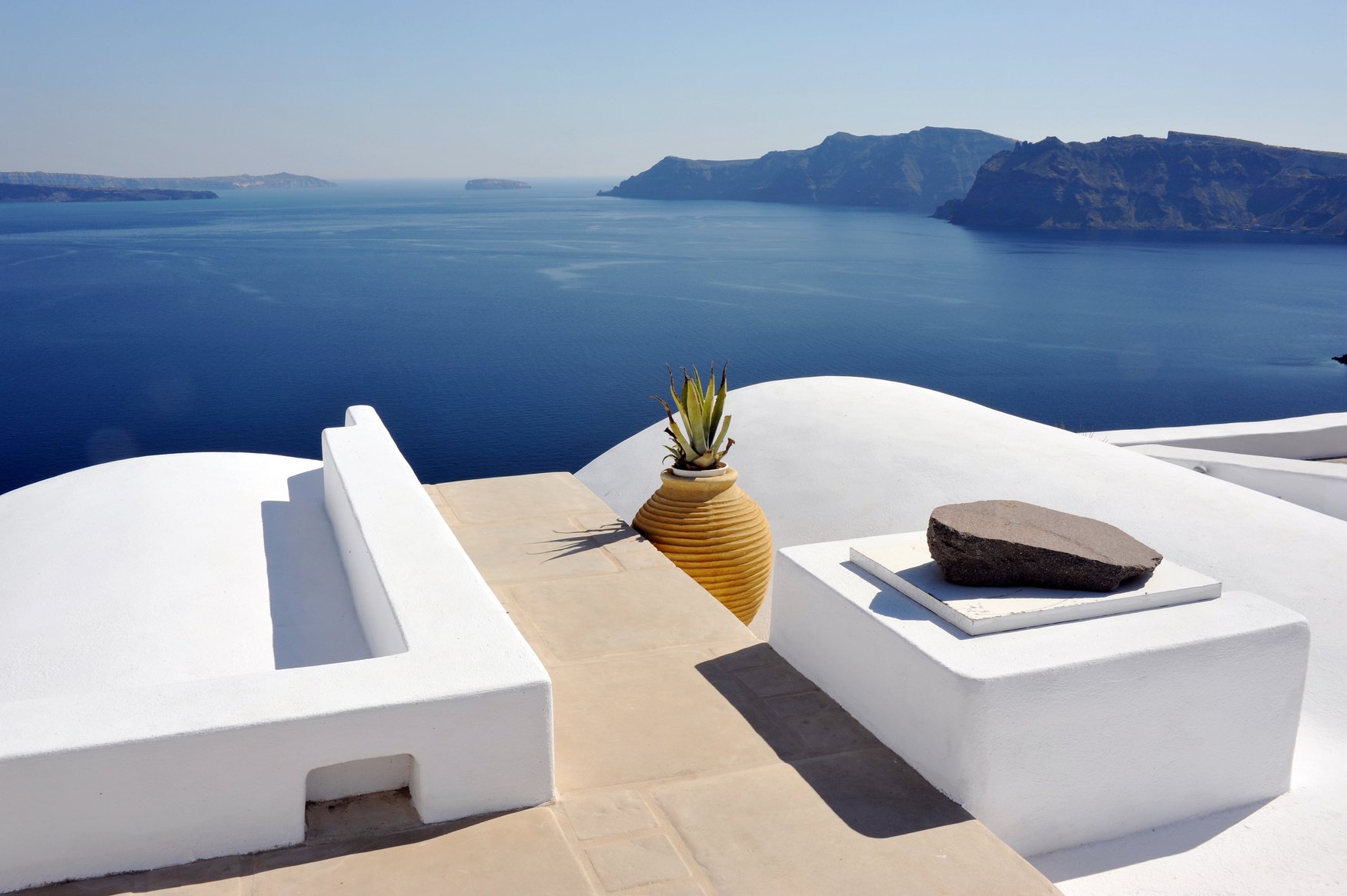 Greek Island Terrace